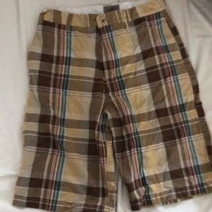 Plaid shorts